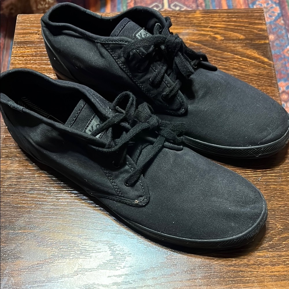 Keds Men's Black Canvas Sneakers